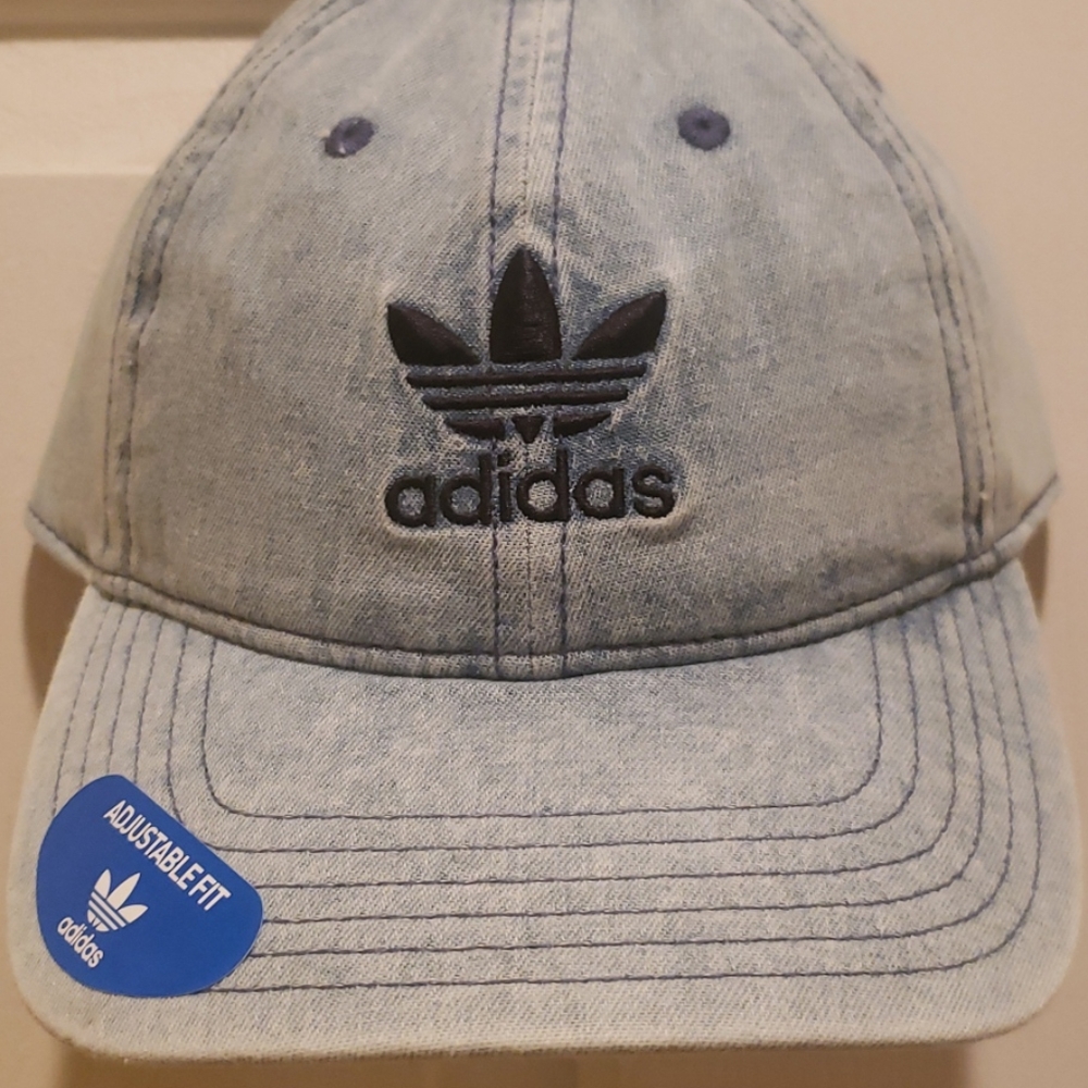 NWT - Adidas Denim Hat